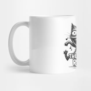 Black Cat - They See Me Rollin Mug